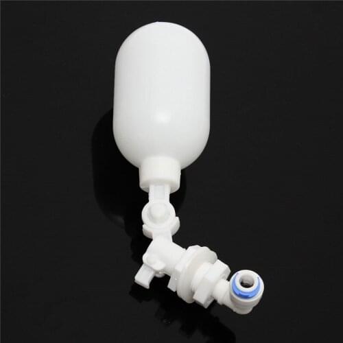 1/4'' Automatic Fill Feed Fish Tank Aquarium RO Water Valve HOT Reverse Osmosis System Adjustable Mini Float Ball Shut off