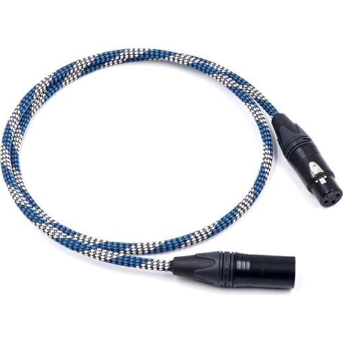 YTER AES110 5N OCC red copper super Reference 110Ohm AES/EBU Digital Coaxial cable Audio XLR plug connector