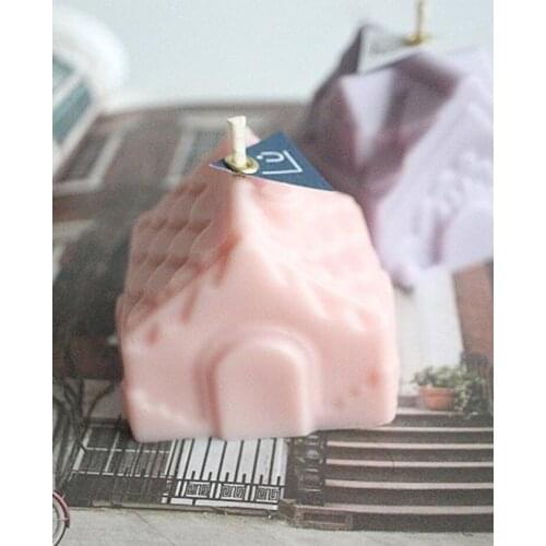 Mini House Bundt Candle Making Silicone Mold Christmas Cake Moulds DIY Soap Handmade Chocolate Fondant Mold