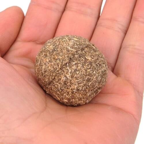 Cat Toys Healthy Safe Cleaning Teeth Pet Toys Pet Cat Natural Catnip Treat Ball Menthol Flavor