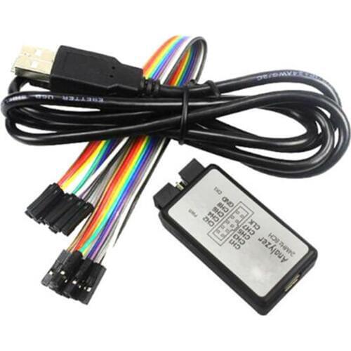 USB Logic Analyzer 24M 8CH Microcontroller ARM FPGA Logic Analyzer Debugger Tool 24MHz, 16MHz, 12MHz, 8MHz, 4MHz, 2MHz