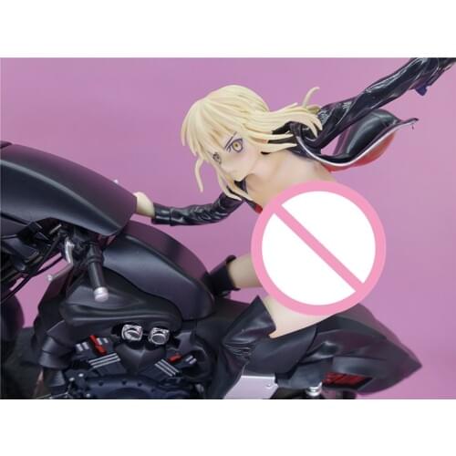 Fate Zero Saber Motorcycle 1/6 anime girl figure