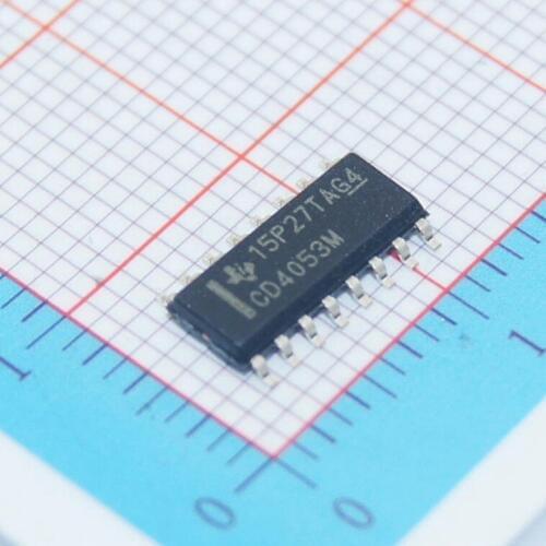 New CD4053BM CD4053 patch SOP16 import original multiplexing multiplexing resolver