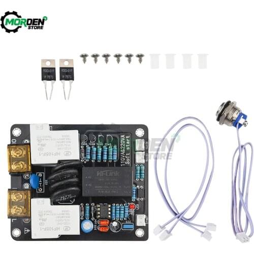 2000W Amplifier Switch High Power Supply Soft Start Board Light Touch Double Temperature Control Switch Parts