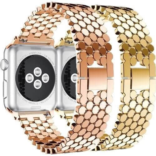 38 40mm Stainless Steel Apple Watch Band 6 5 4 3 Quick Replacement Strap For Apple Watch Series 6 5 4 3 2 1 38MM 40MM 42mm 44MM