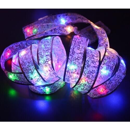 4M 40 LED Copper Wire Ribbon Light String Outdoor String Lights Night Light Lamp for Bedroom Wedding Party Decoration LED Strip