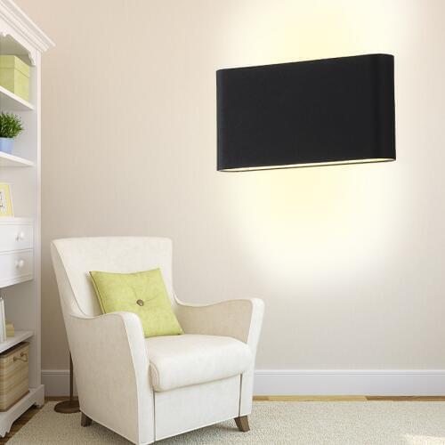 LED Wall Light IP65 Waterproof Outdoor Wall Lamp Aluminum Modern Bedroom Porch Garden Lamp Indoor Decorated Wall Sconce Lighting