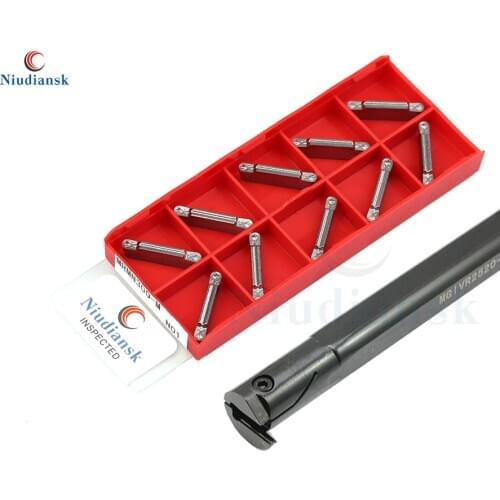 1pc MGIVR2520 MGIVL2520 Straight Shank Grooving Tool Holder 10pcs MRMN200 MRMN300 MRMN400 Carbide Inserts CNC Cutting Tools Set
