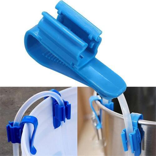 1Pack Blue Water Pipe Fixing Clip Aquarium Supplies Accessories Fish Tank Filter Barrel Water Pipe Fixer