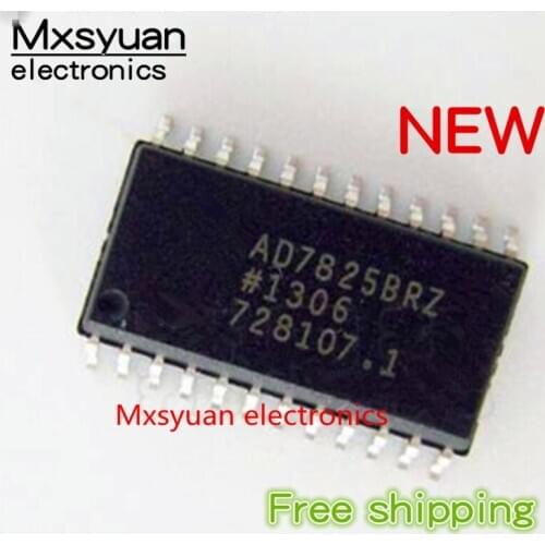 10~50PCS AD7825BR AD7825BRZ AD7825 SOIC-24 Original authentic and new Free Shipping IC