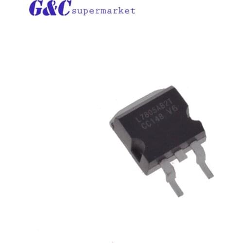 10PCS L7805AB2T L7805 L7805ABD2T TO-263 new original diy electronics