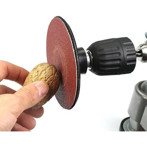 100mm 4Inch Grit 320/400/600/800/1000/1500 Sanding Discs Hook Loop Sandpaper 30pcs Round Flocking Sand Paper