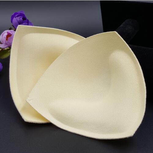 50pairs Sponge Bra Pads Push Up cups Breast Enhancer Removeable Bra Padding Inserts Cups for Swimsuit Bikini Padding wholesale