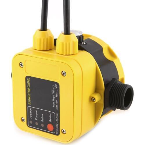 Automatic Water Pump Pressure Switch Electric Water Pump Pressure Controller Water Press Gauge 875F