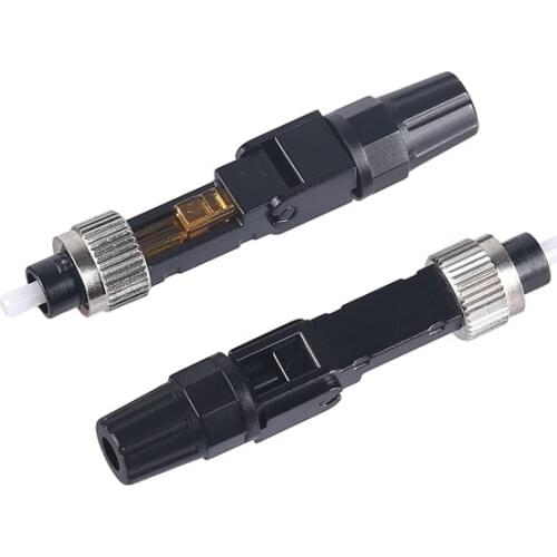 Free Shipping 10pcs/lots FC/PC SM Fiber Optic Field Assembly Fast Connector Embedded FTTH Fiber Optic Quick Connector FTTH