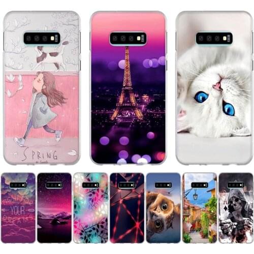 For Samsung Galaxy S10E Case Silicone 3d Printing Back Cove for Galaxy S10E Case Cover for Fundas Samsung s10e Case Coque Capa