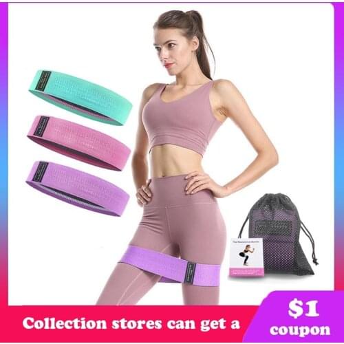Resistance Bands Set Workout Rubber Elastic Sport Booty Band Fitness Equipment For Yoga Gym Training Fabric Bandas Elasticas