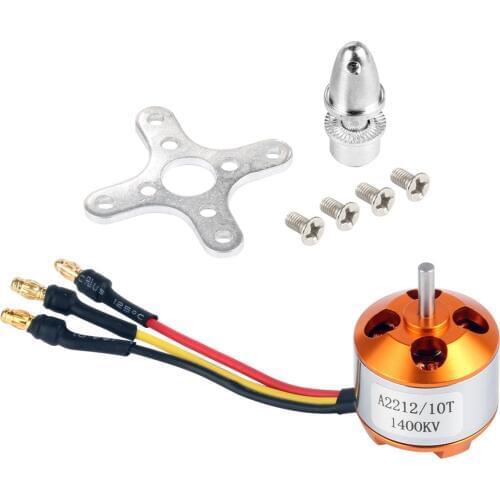 F02047 A 2212 A2212 1400KV Brushless Outrunner Motor W/ Mount 10T,RC Aircraft/KKmulticopter Quad copter UFO