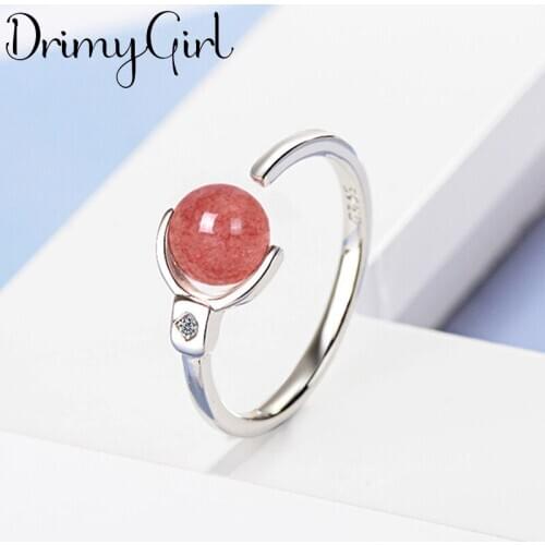 Original Design Bohemian Retro Stone Red Ring For Women Fashion Open Finger Rings Female Boho Jewelry