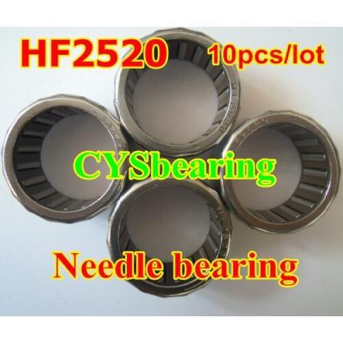 Lot of 10pcs 25X32X20mm HF2520 FC-25 drawn cup needle roller bearing one way clutchfor 25mm shaft