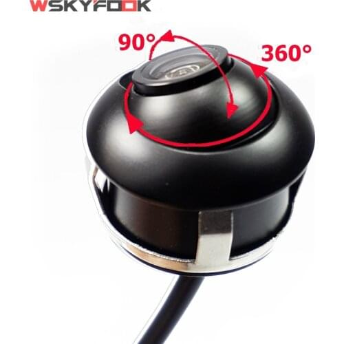 Mini 600L CCD HD Night Vision 360 Degree Car Rear View Camera Front Camera Side view rear Reversing Backup Camera