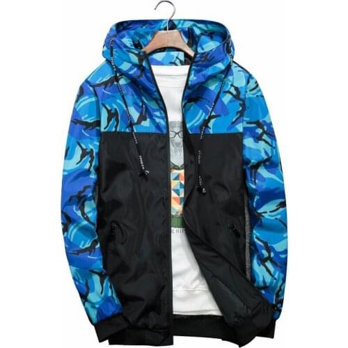Nice Pop Casual Camouflage Jacket Men Hooded Bomber Jackets Mens Brand Slim Fit Windbreaker Hip Hop Outerwear 6XL Camo Clothes