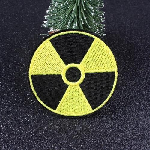 Nuclear Power Plant Radiation Patches For Clothes STALKER Factions Mercenaries Loners Atomic Power Badge Patch Chernobyl Stripe