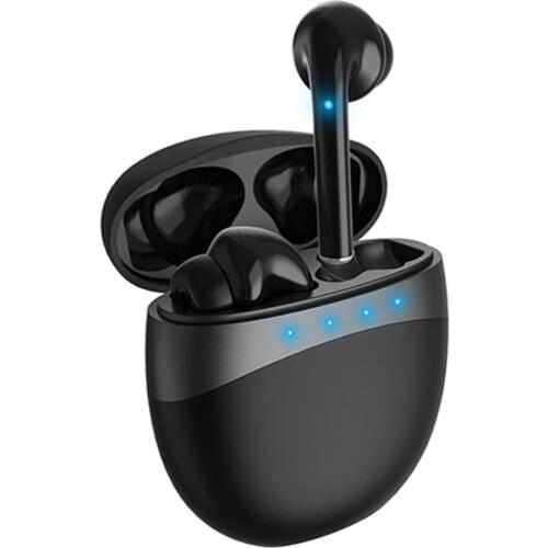 TWS Sports Earphones Wireless BT 5.0 In-Ear Earbuds With Charging Bin Smart Noise 400mAh Charging Bin Light-Duty Design