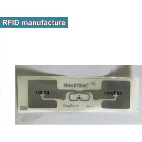 UHF RFID tag smartrac dogbone Bib Number Transponder adhesive sticker range long epc gen2 running bib triathlon race timing chip