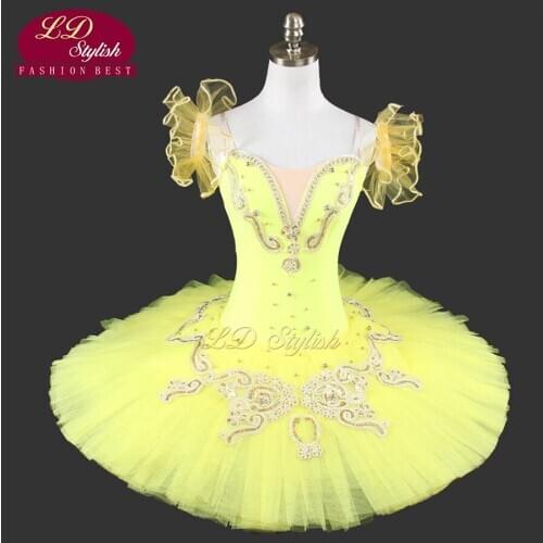 Adult Yellow Classical Ballet Tutu Purple Performance Ballet Tutus In Red Swan Lake Ballet Tutu Costumes LD0011