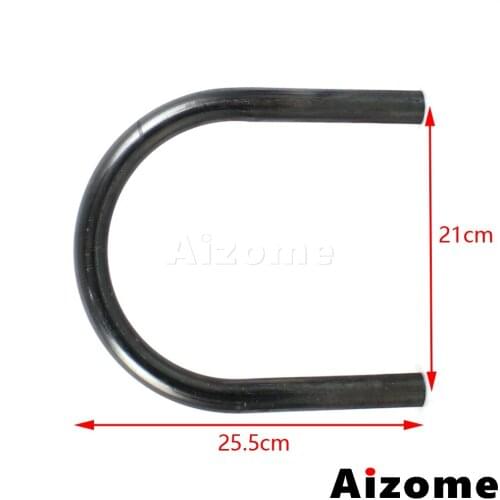 21cm Motorcycle Seat Hoop 1" Vintage Cafe Racer Rear Seat Loop For Honda Yamaha Suzuki BMW R Scrambler Seat Cushion Frame Hoop
