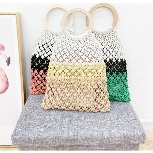 30x34CM New 2020 Cotton Bag Handbag Summer Handbag Casual Bag Beach Bag a6322