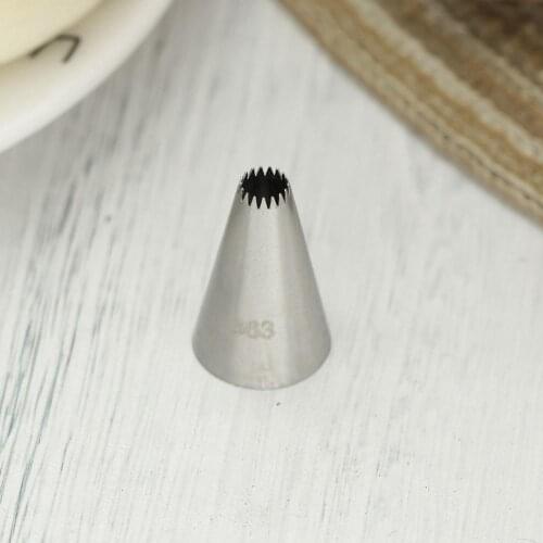 #363 Small Open Star Piping Nozzle Cup Cake Decorating Icing Tips Cream Pasting For DIY Meringue