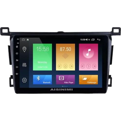 AISINIMI Android 10 Car Dvd Player navigation For Toyota RAV4 2013-2018 car radio Car Audio Gps Multimedia Stereo Monitor