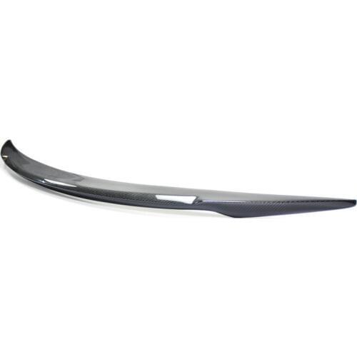 Car Accessories For Tesla Model S Revo Style Carbon Fiber Rear Spoiler Glossy Finish Trunk Wing Lip Racing Boot Lid Kit Trim