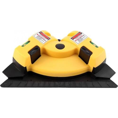 Household 2 Lines Cross 90 Degree Square Level Leveling Can Be Used with Outdoor Receiver Vertical & Horizontal