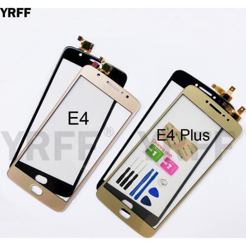 For Moto E4 Touch Screen Glass For Motorola Moto E4 Plus Touch Screen Digitizer Touchscreen Front Glass Lens Panel Brazilversion