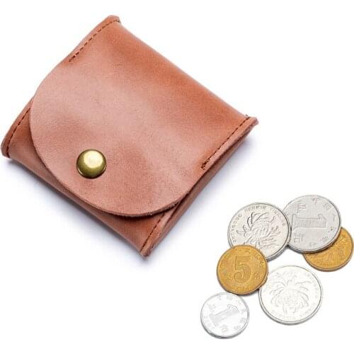 PU Leather Coin Purse Earbuds Earphone Holder Pouch for Women Men Small Wallet 20CA