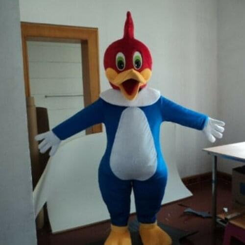 Woodpecker Mascot Costume Suit Cosplay Party Dress Outfit Halloween Adult Fancy