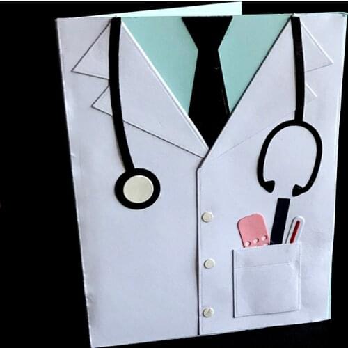 Metal Cutting Dies Clothes Invitation Die Mold Stencils for Craft Scrapbook Greeting Card Making Decorative Die Template