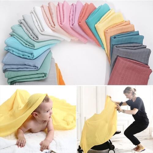 Muslin 70%bamboo30%cotton baby blanket soft Swaddle Newborn Cartoon Animal Printed bibs Bandana 2020 Cute Burp Cloth Towel Scarf