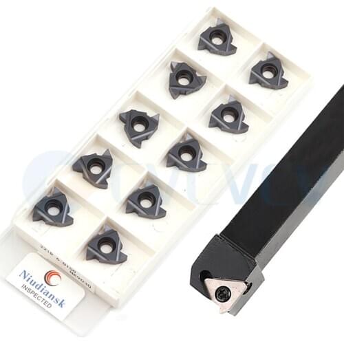 SEL2020K22 SEL2525M22 CNC External Thread Turning Tool Holder +10Pc 22IR 3.5 5.5 ISO High Strength Wear Resistant Carbide Insert