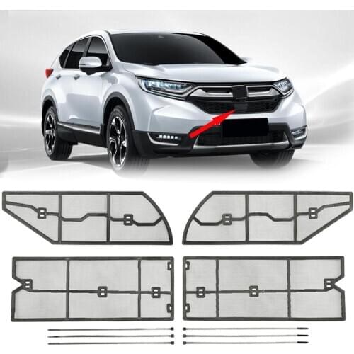 For Honda CRV 2017 2018 2019 2020 Accessories Car Front Insect Grille Net Screening Mesh Car Styling Protective