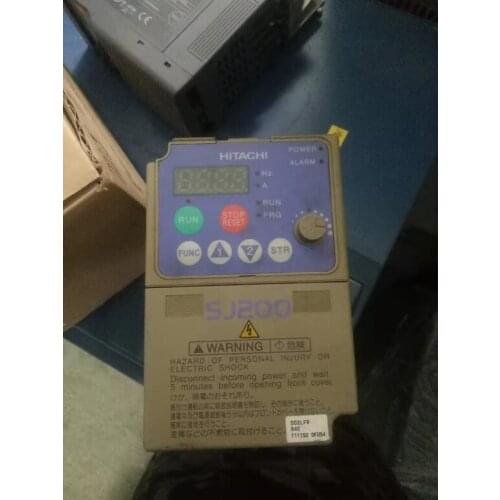 SJ200-002LFR 0.2KW 220V inverter , used in good condition . 80% appearance new , good working , free shipping