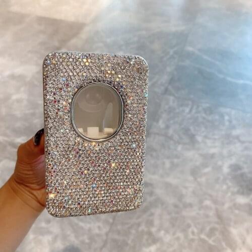 Rhinestone Wall Mount Automatic Toothpaste Dispenser Bathroom Accessories Waterproof Lazy Toothpaste Squeezer glitter