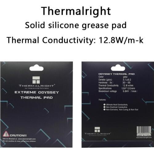 Thermalright Odyssey Thermal Pad Chipset GPU Thermal Mat 12.8W/mk Non Conductive 120x120mm 0.5mm/1.0mm/1.5mm/2.0mm Thickness