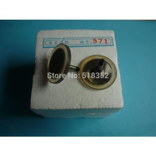 Xieye 571 OD31.5mm x L20.5mm Axle Dia. 4mm High Precision Gemstone Guide wheel(pulley), for Wire Cut EDM Machine Parts