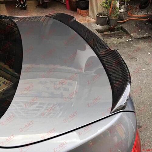 Z-ART F10 CS rear spoiler for 5ER carbon fiber rear spoiler for F10 carbon fiber rear trunk spoiler M5 CS carbon fiber rear wing
