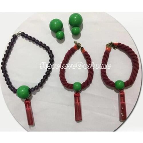 Demon Slayer: Kimetsu no Yaiba Rui spider sister mother Cosplay necklace hairpin