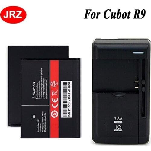 1LOT=2PC Battery+Universal Charger For Cubot R9 Phone Battery 2600mAh Hight Capacity Replacement Batteries For Cubot R9